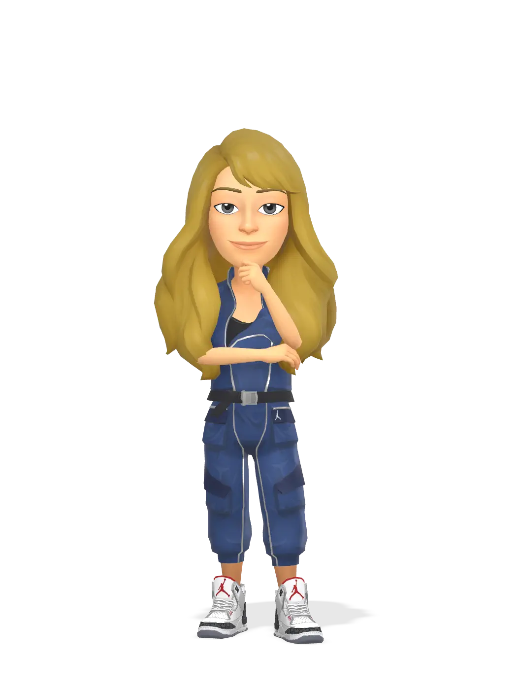 3D Bitmoji for roze_m4047 avatar