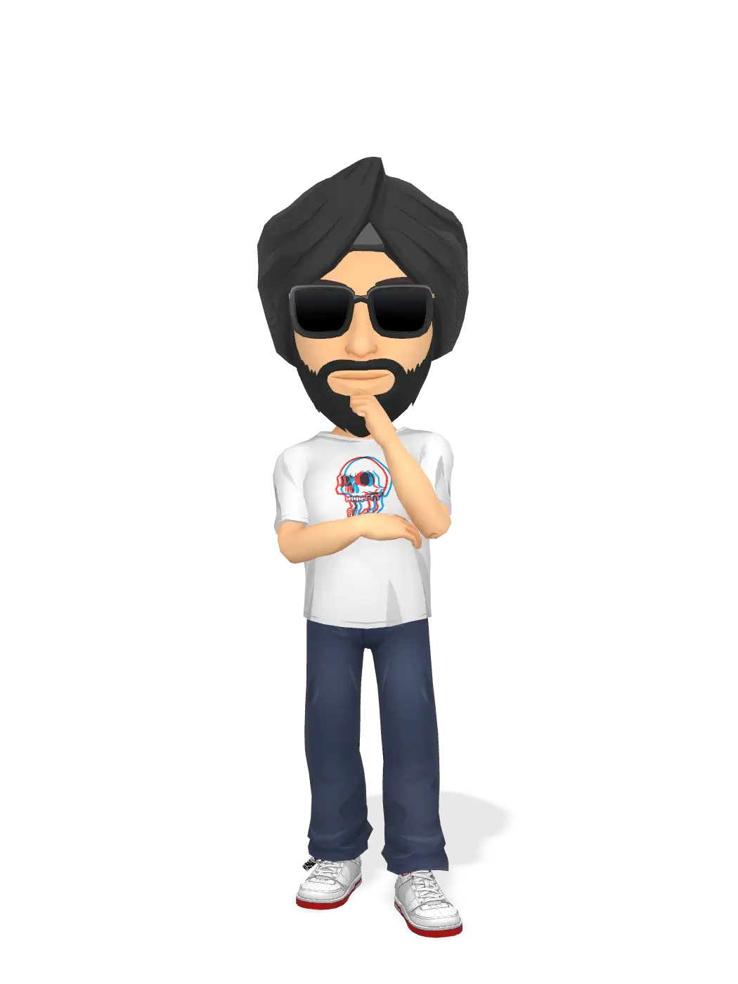 3D Bitmoji for rupinder_roop12 avatar
