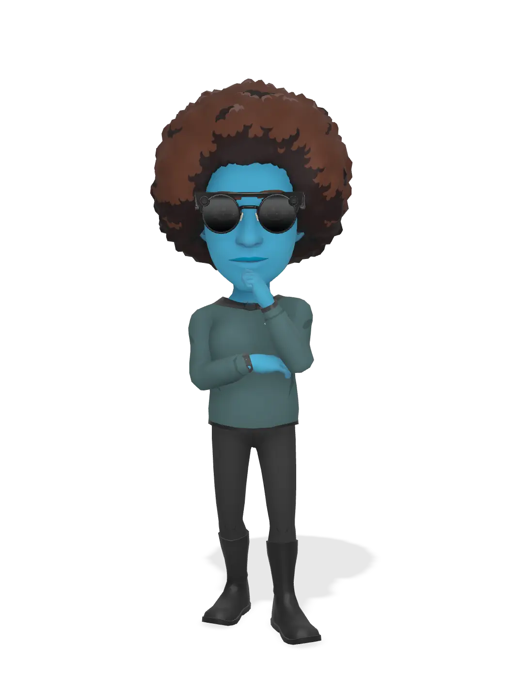 3D Bitmoji for aragorn_spock42 avatar