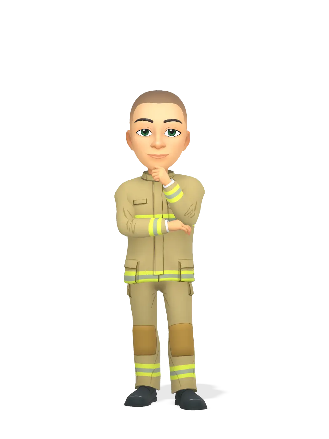3D Bitmoji for justin_domin20 avatar