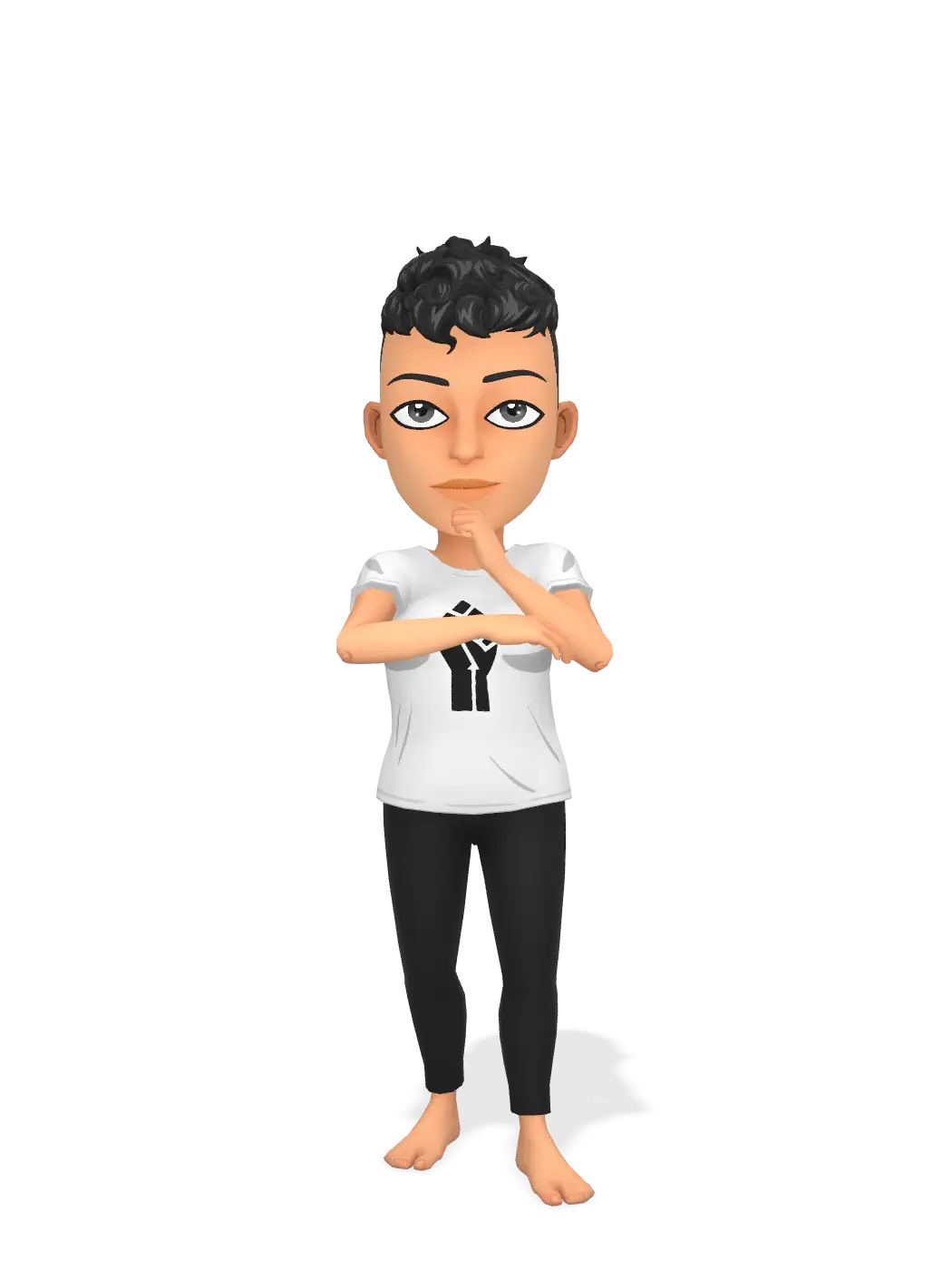 3D Bitmoji for miaroman11 avatar
