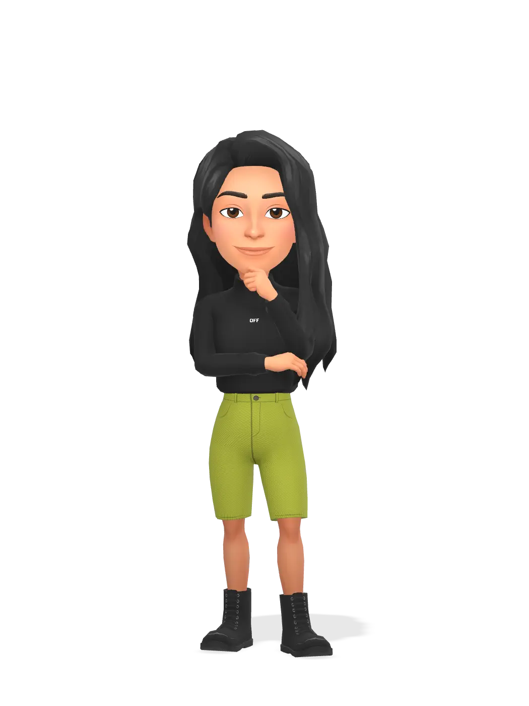 3D Bitmoji for noura37m avatar
