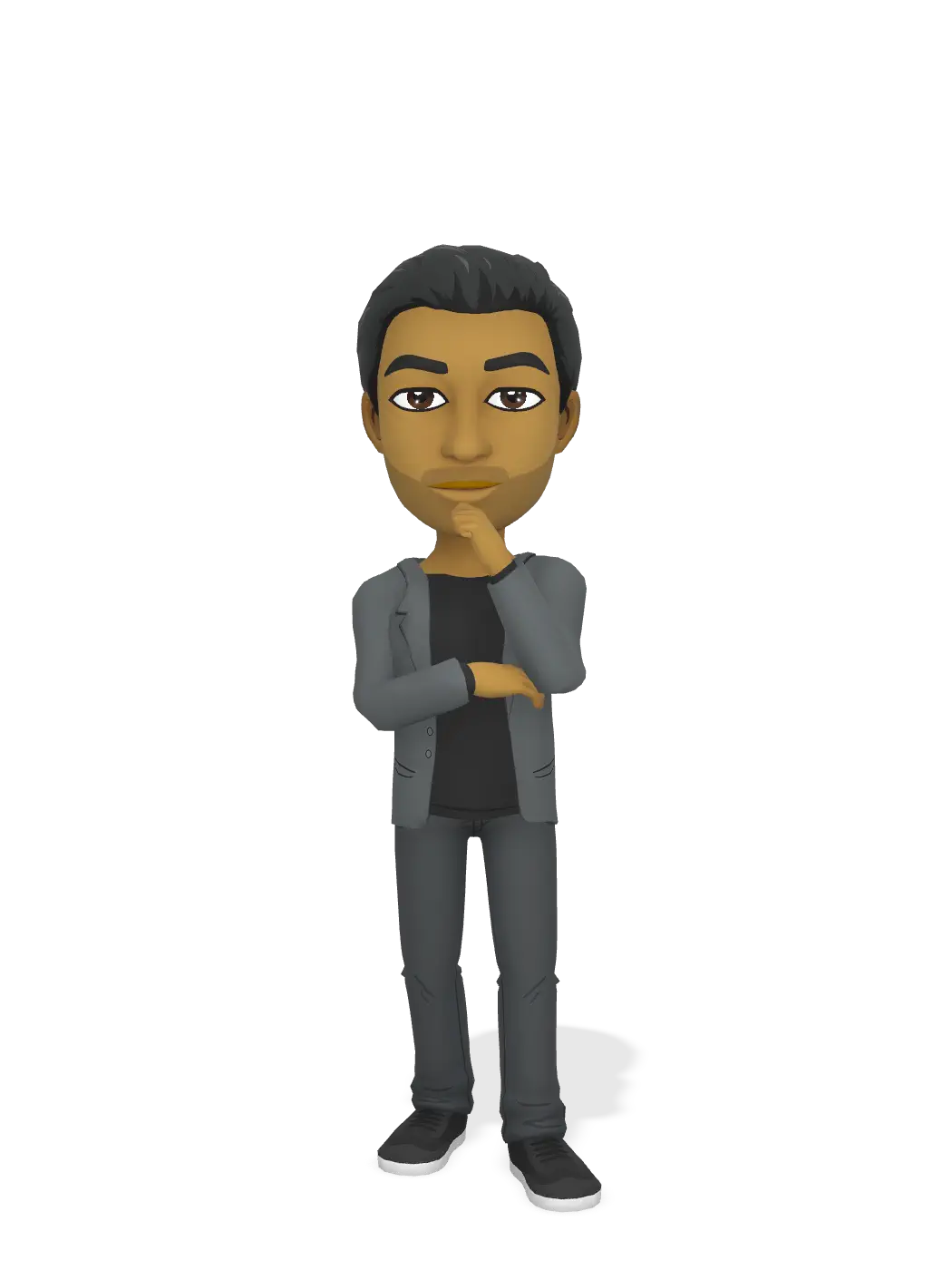 3D Bitmoji for samvtccherbourg avatar