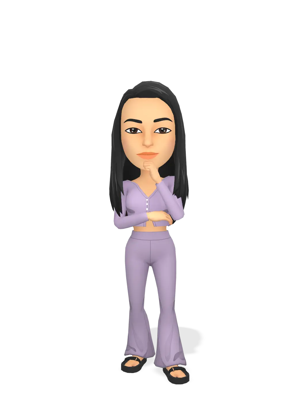 3D Bitmoji for maevvqueen avatar