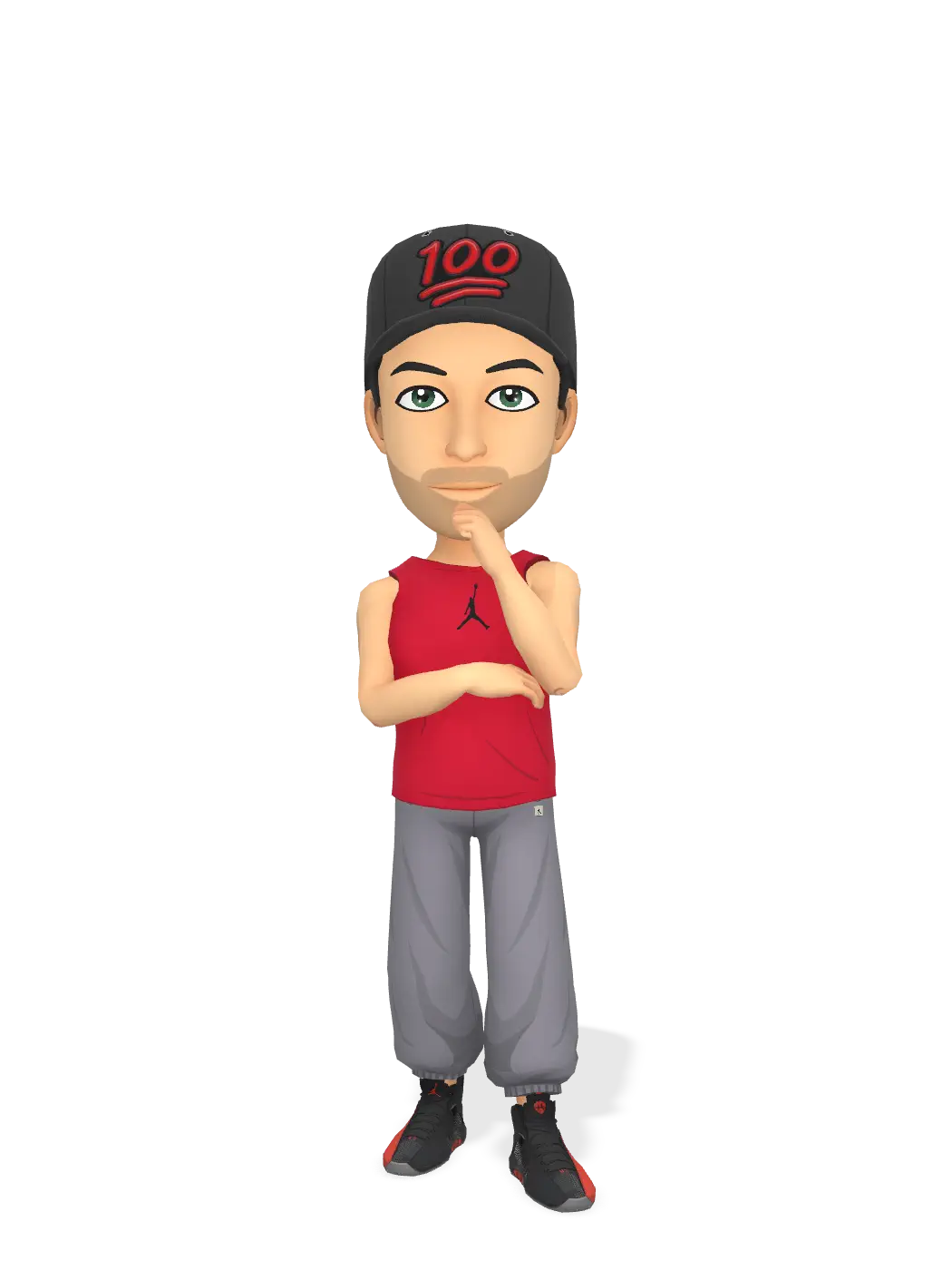 3D Bitmoji for subzerogamer01 avatar