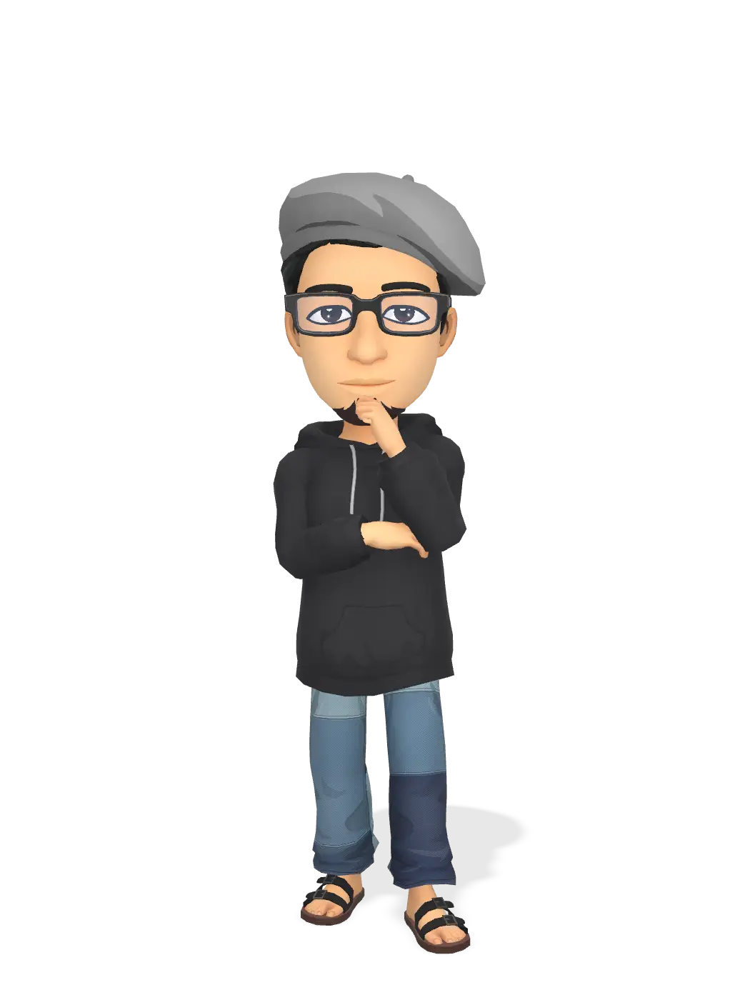 3D Bitmoji for blurwood avatar