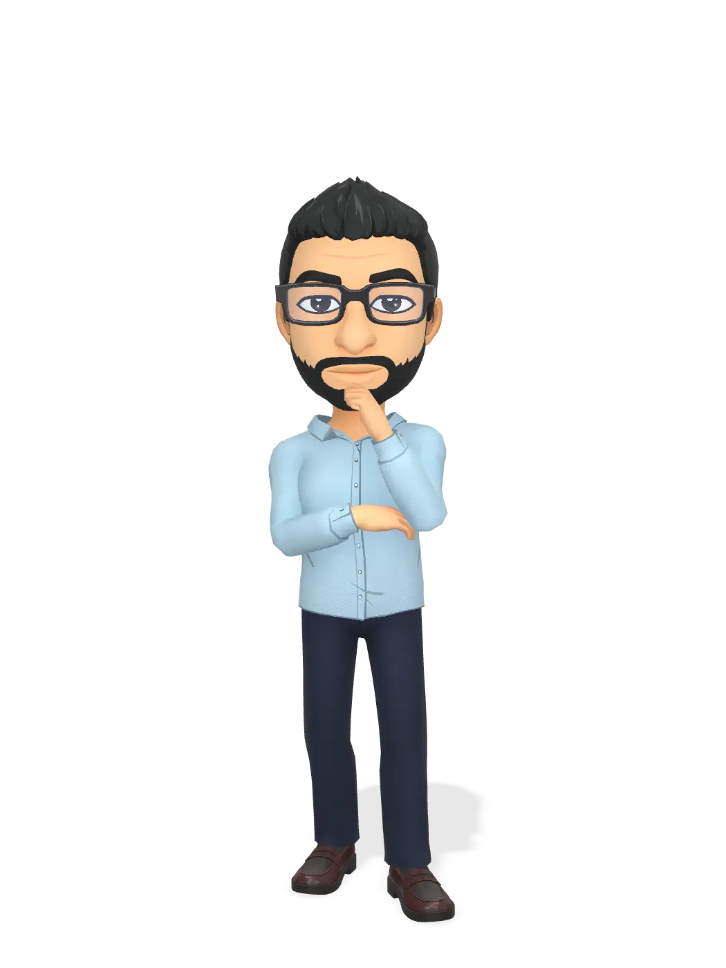 3D Bitmoji for alan_rg755 avatar