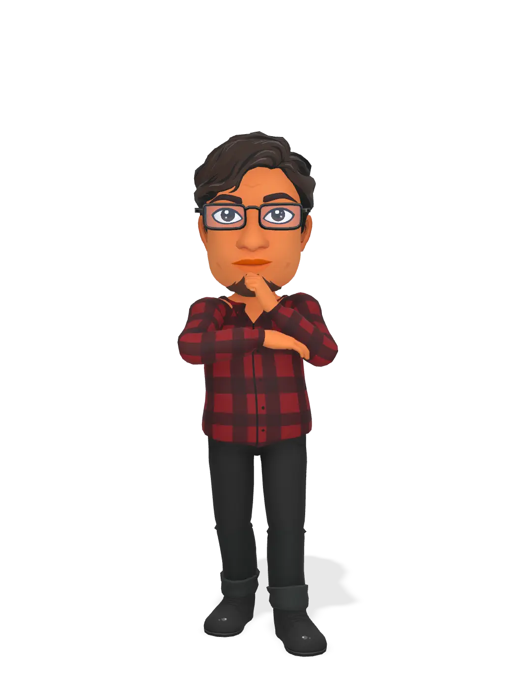 3D Bitmoji for juanofwords avatar