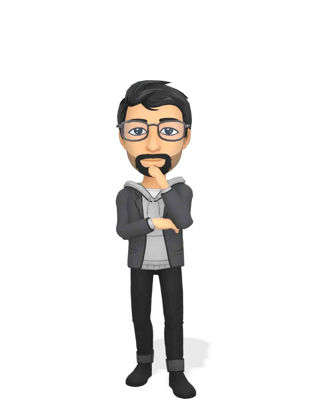 3D Bitmoji for abdulrhman-basm avatar