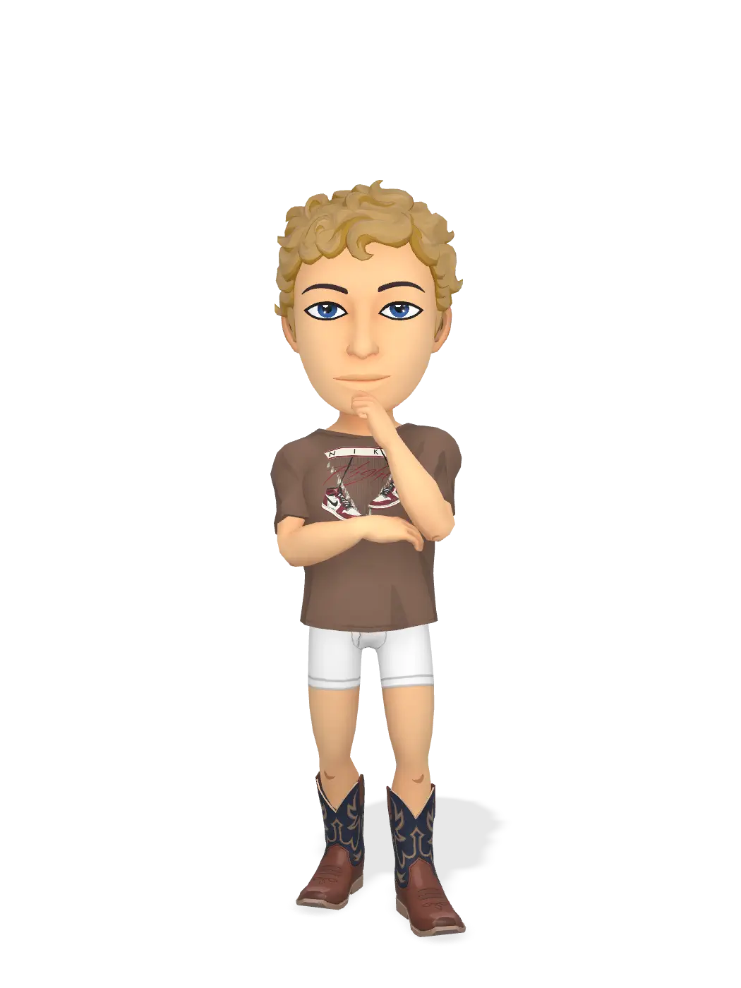 3D Bitmoji for hchreene avatar