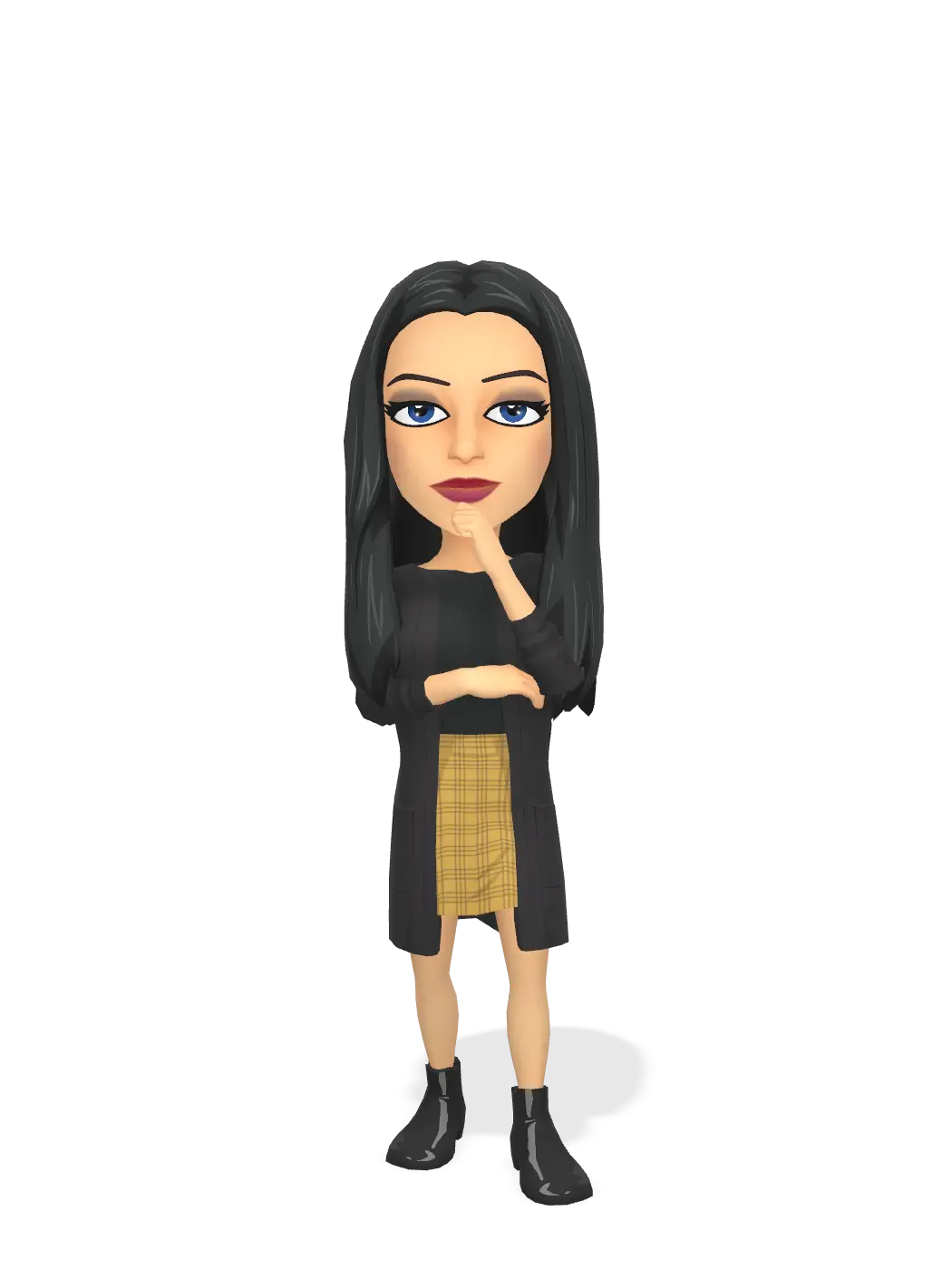 3D Bitmoji for shshhha avatar