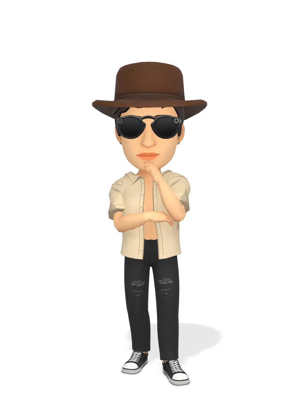 3D Bitmoji for haydensummerall avatar
