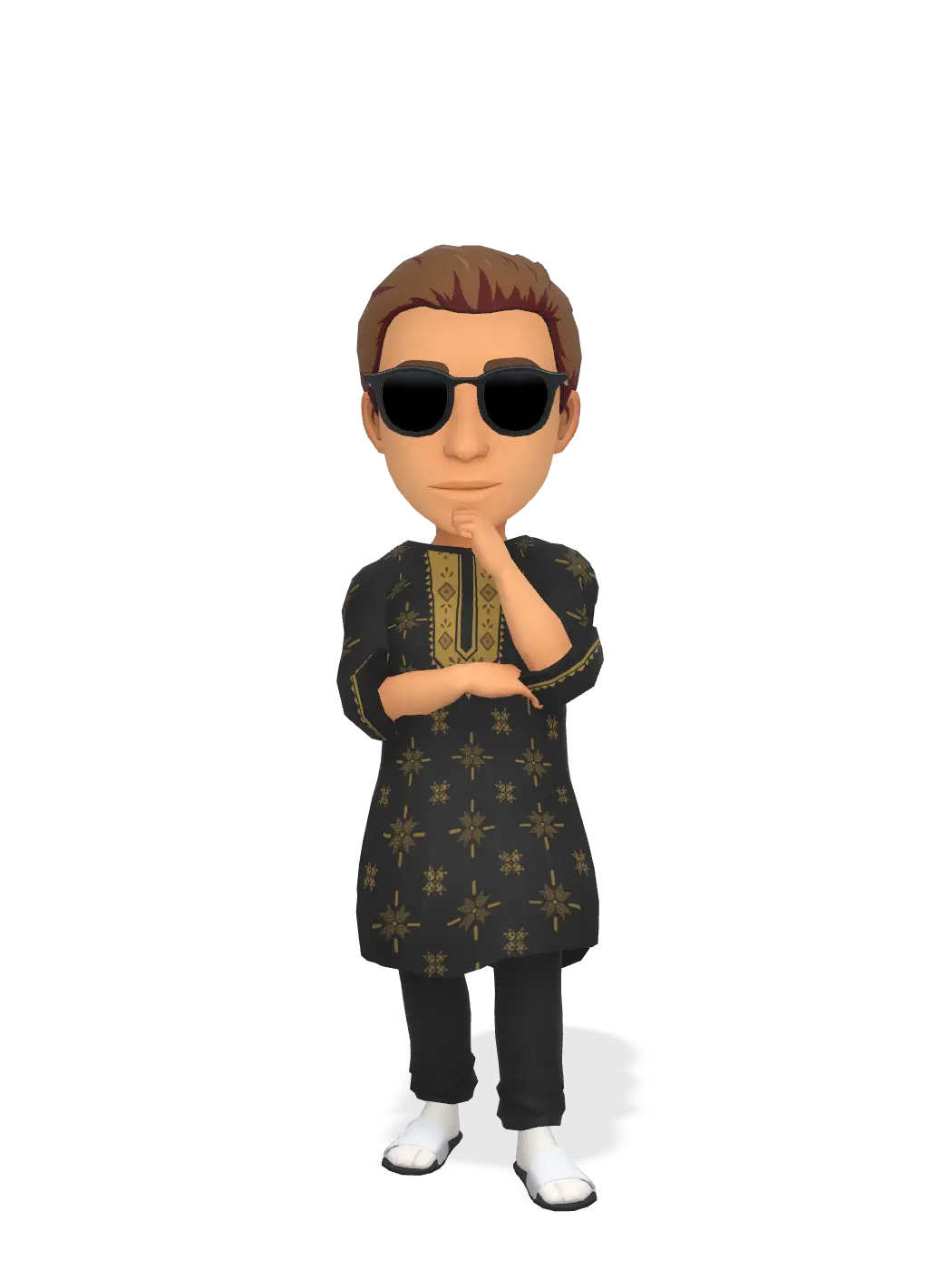 3D Bitmoji for wangberg-05 avatar