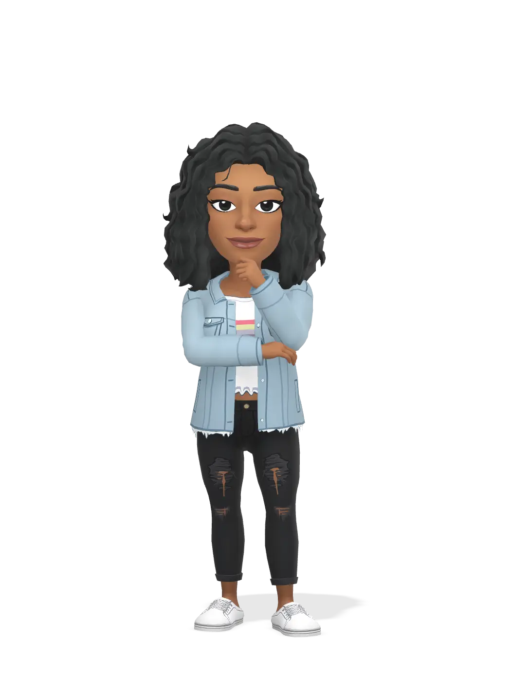 3D Bitmoji for ronivera avatar