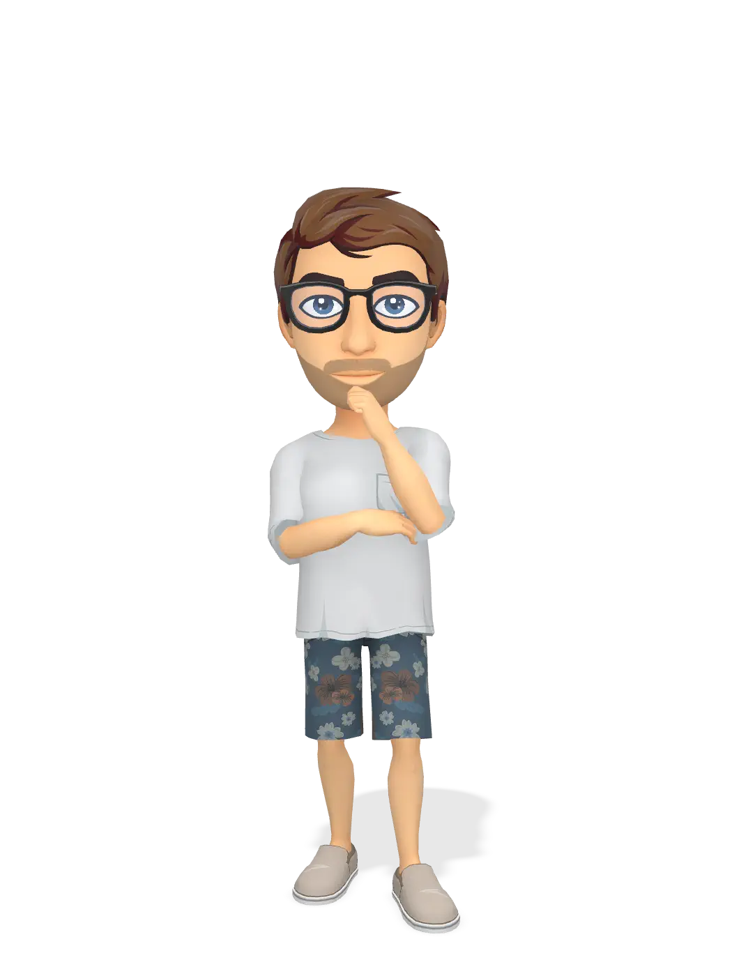 3D Bitmoji for fabianamb99 avatar