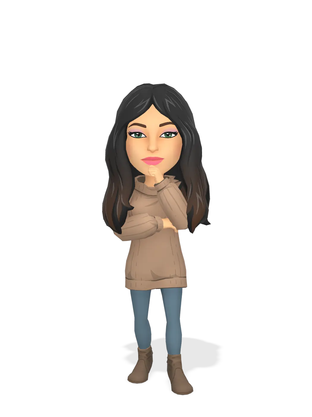 3D Bitmoji for justhappymommy
