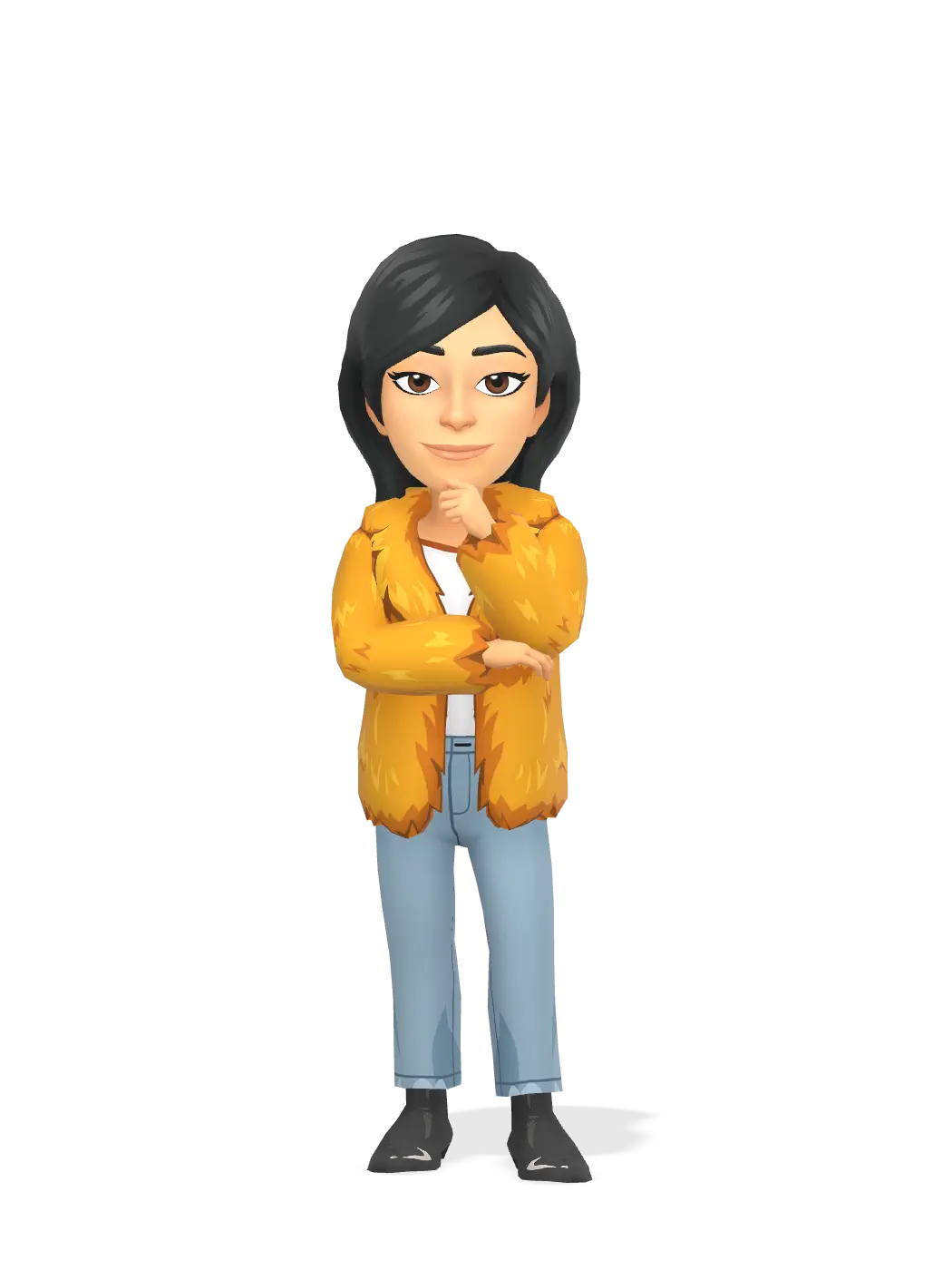 3D Bitmoji for sejal2993 avatar
