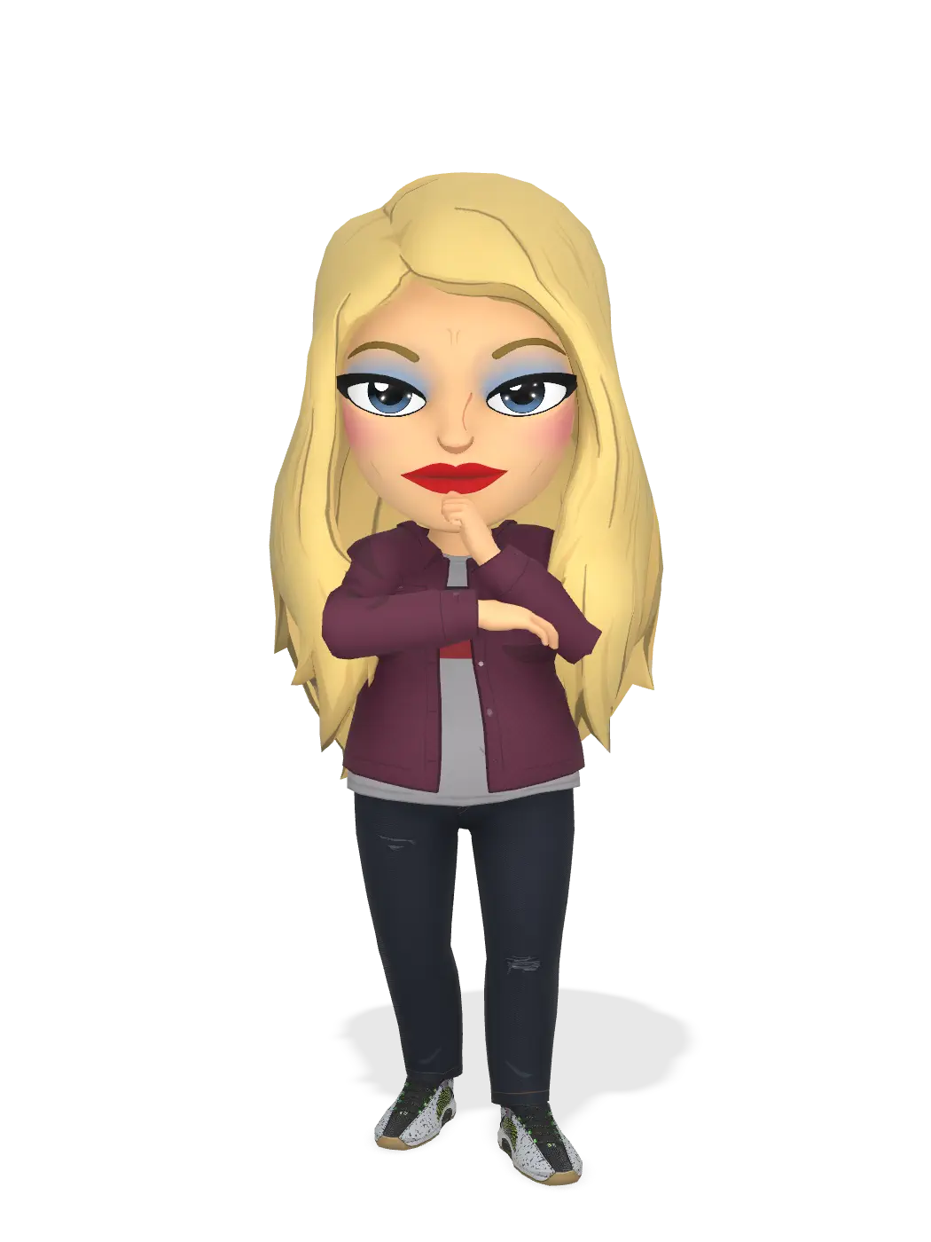 3D Bitmoji for charger-pride