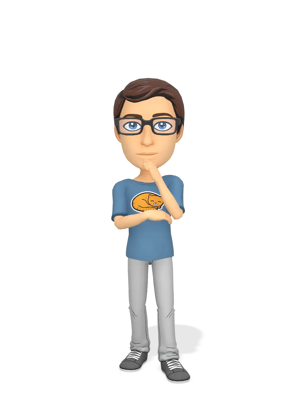 3D Bitmoji for sharkwithlasers avatar