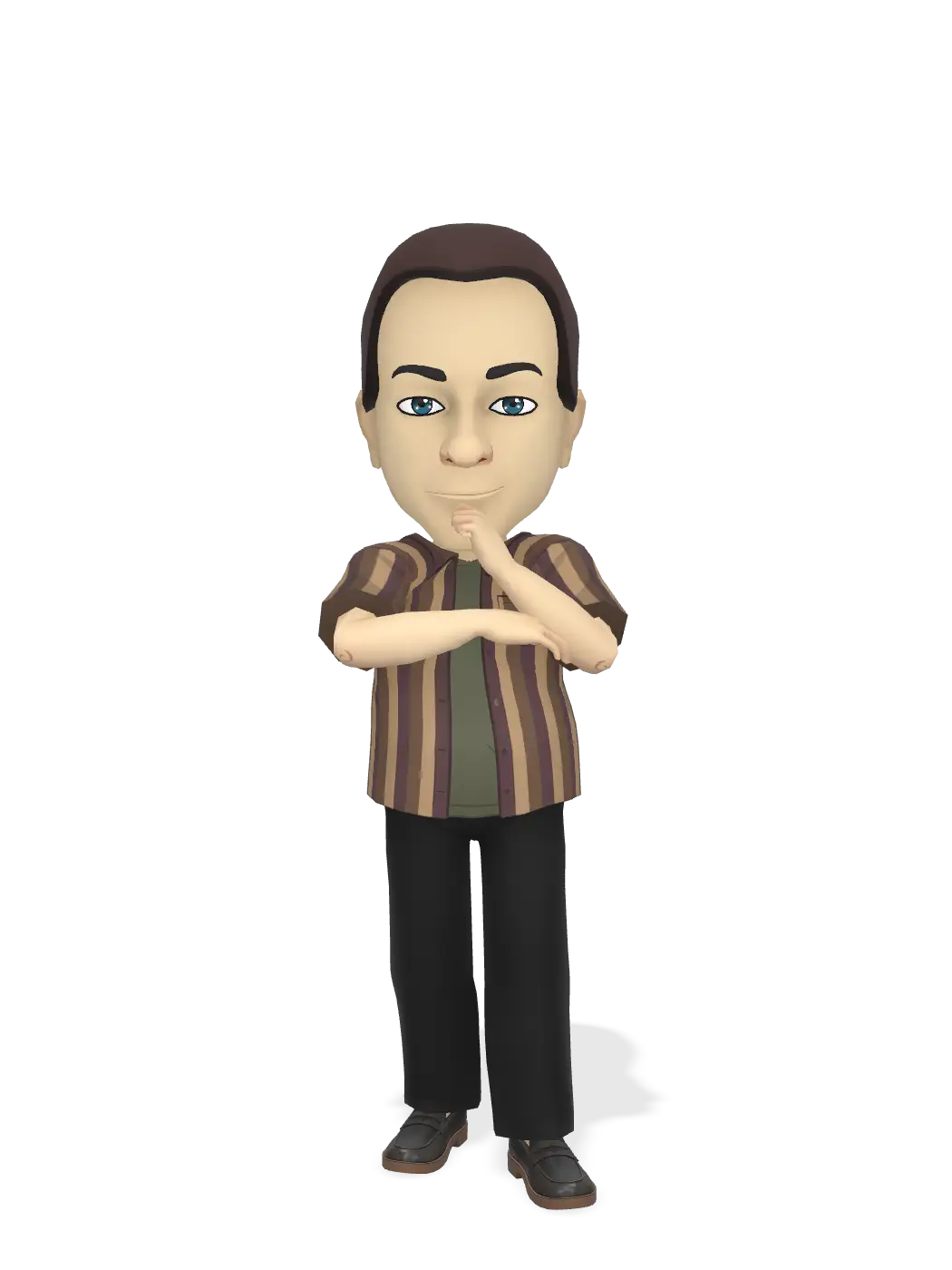 3D Bitmoji for jbush2001 avatar