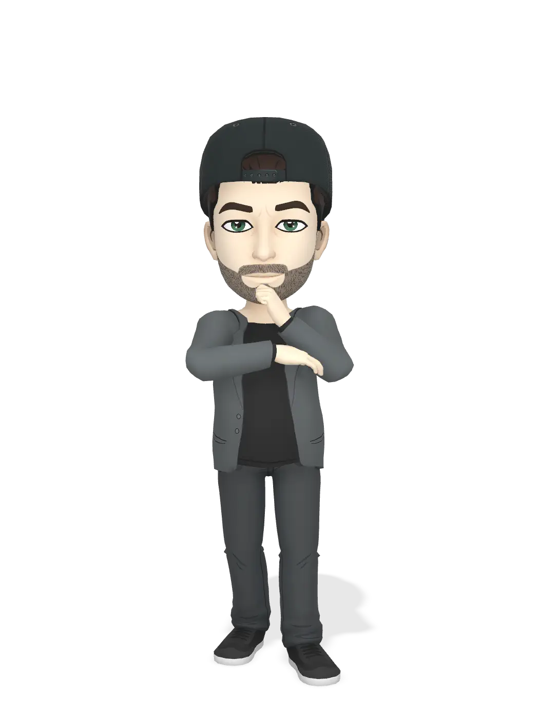 3D Bitmoji for thesealyman avatar