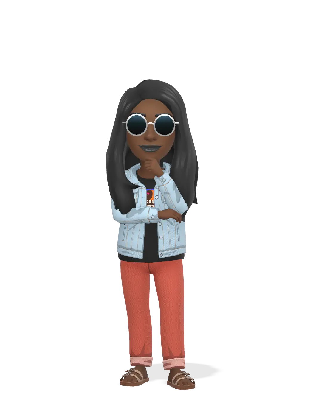 3D Bitmoji for vongai06 avatar