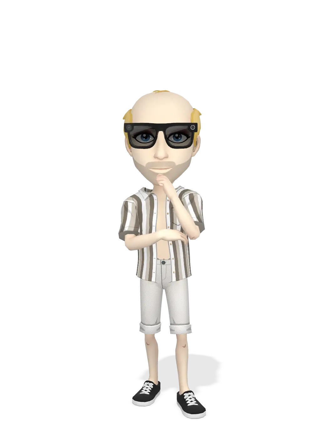 3D Bitmoji for wolf.skill avatar