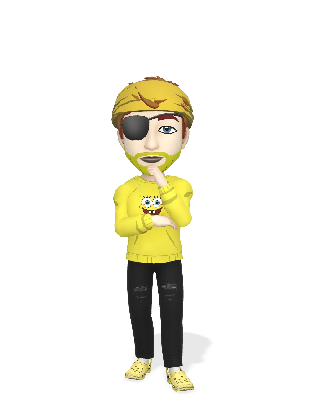 3D Bitmoji for djtiger15 avatar
