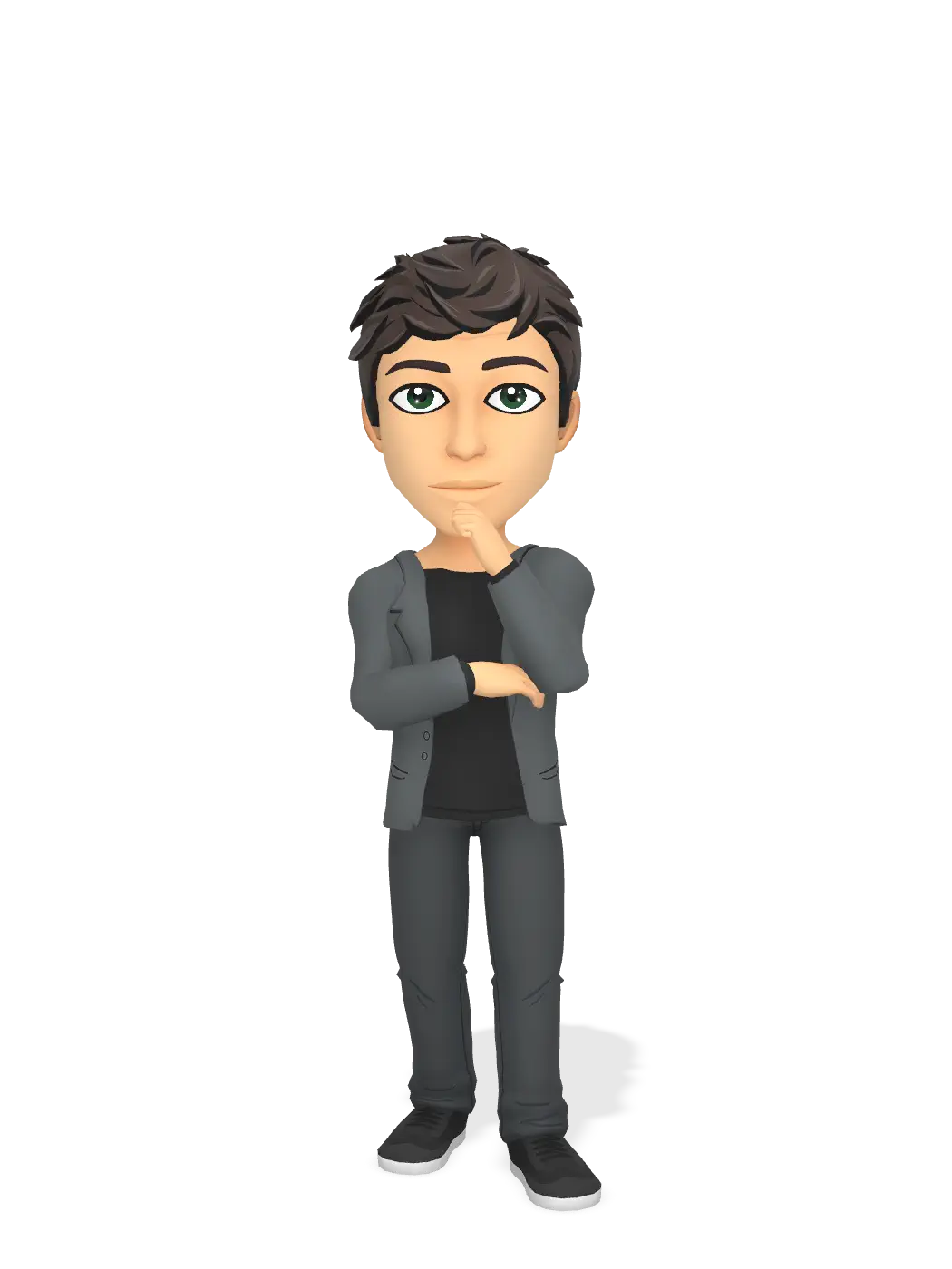 3D Bitmoji for garrettlhoffman avatar