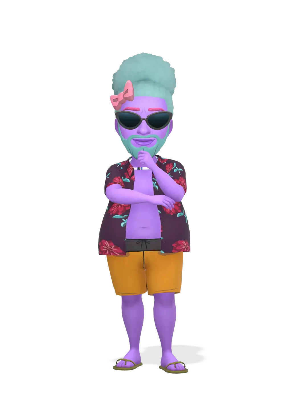 3D Bitmoji for baydeenbenis avatar