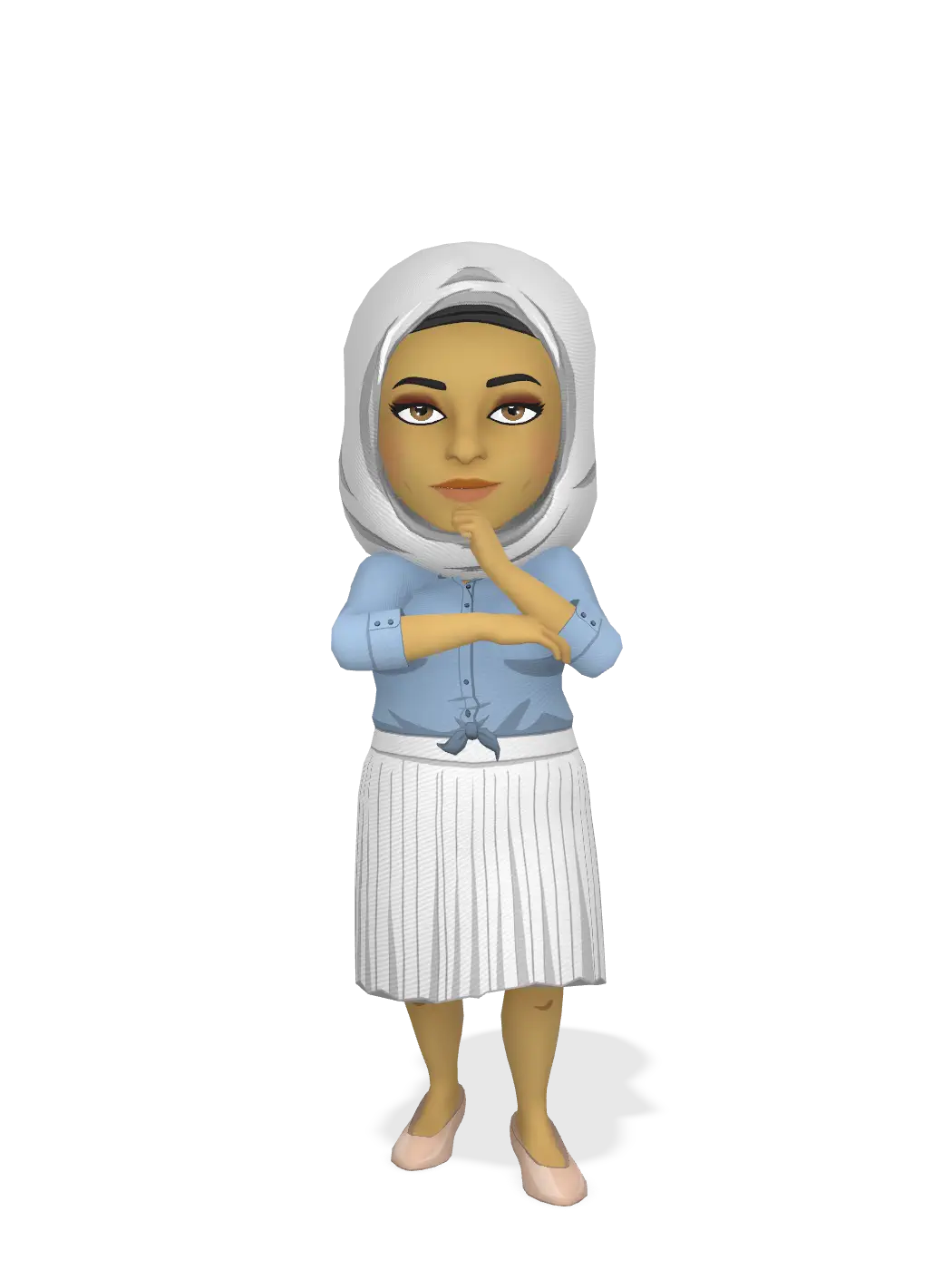 3D Bitmoji for jamilahlawry avatar