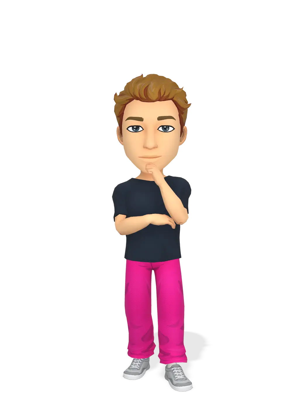 3D Bitmoji for mojsaren avatar