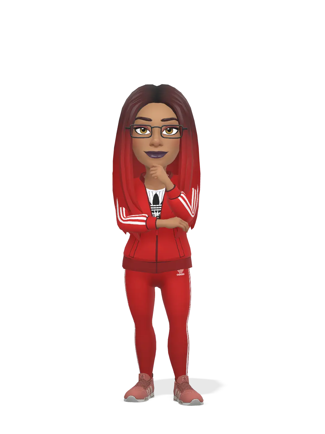 3D Bitmoji for mzreadyredd avatar