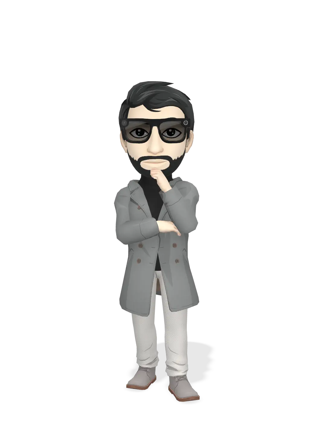 3D Bitmoji for mhmd0240 avatar