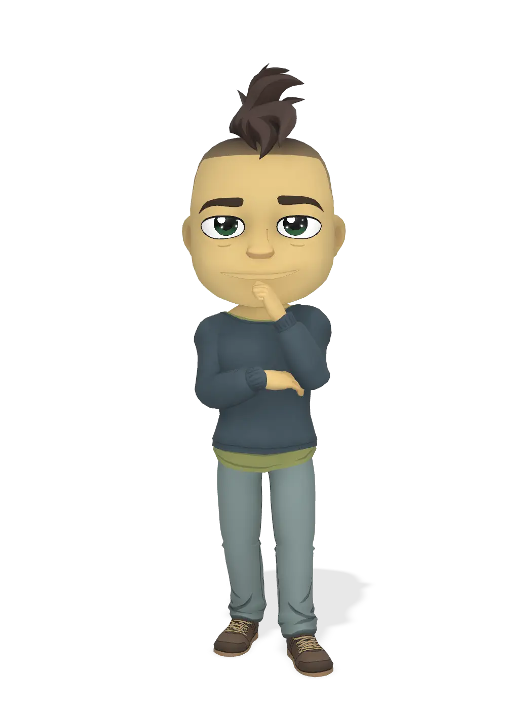3D Bitmoji for lufre6 avatar