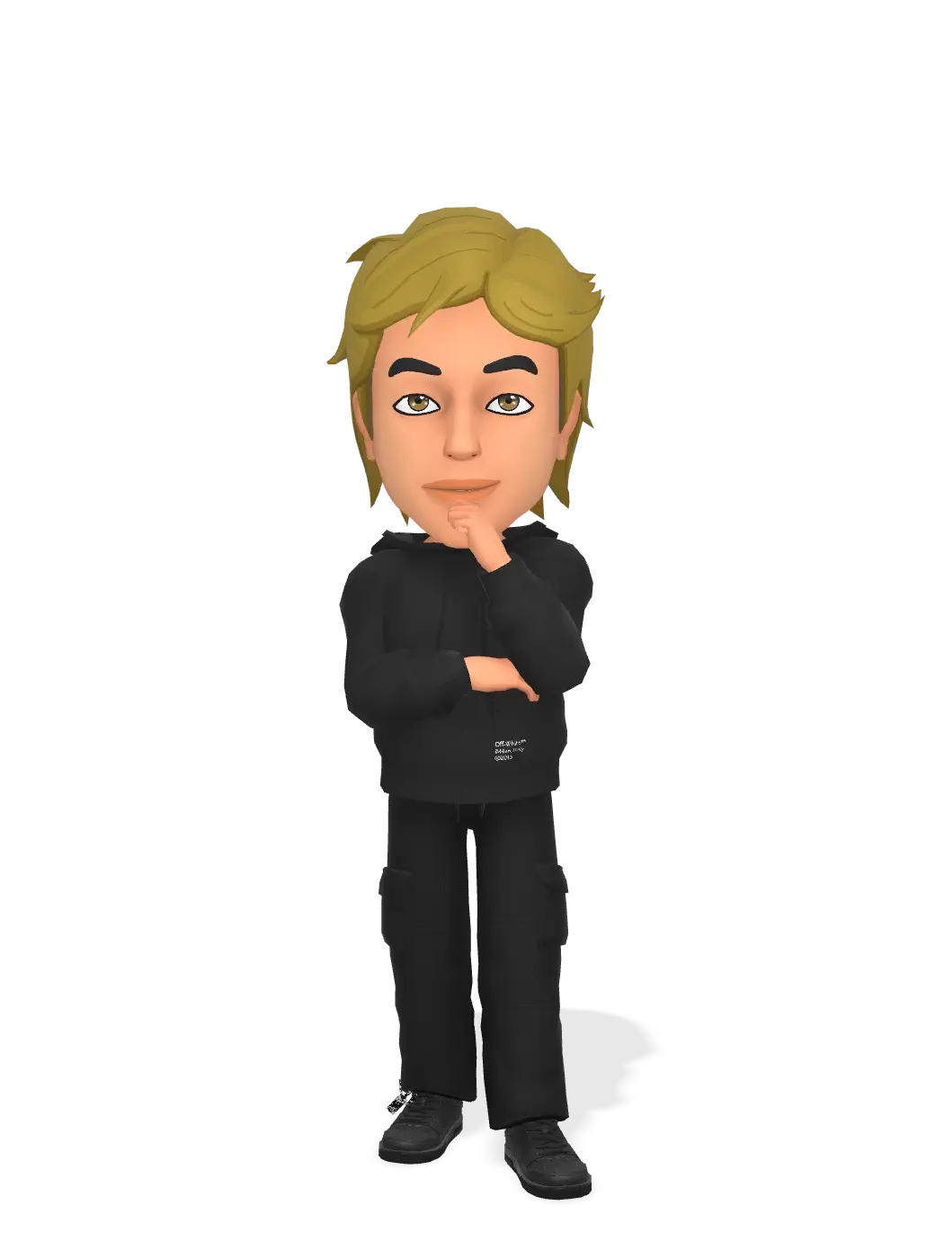 3D Bitmoji for dariusdm avatar