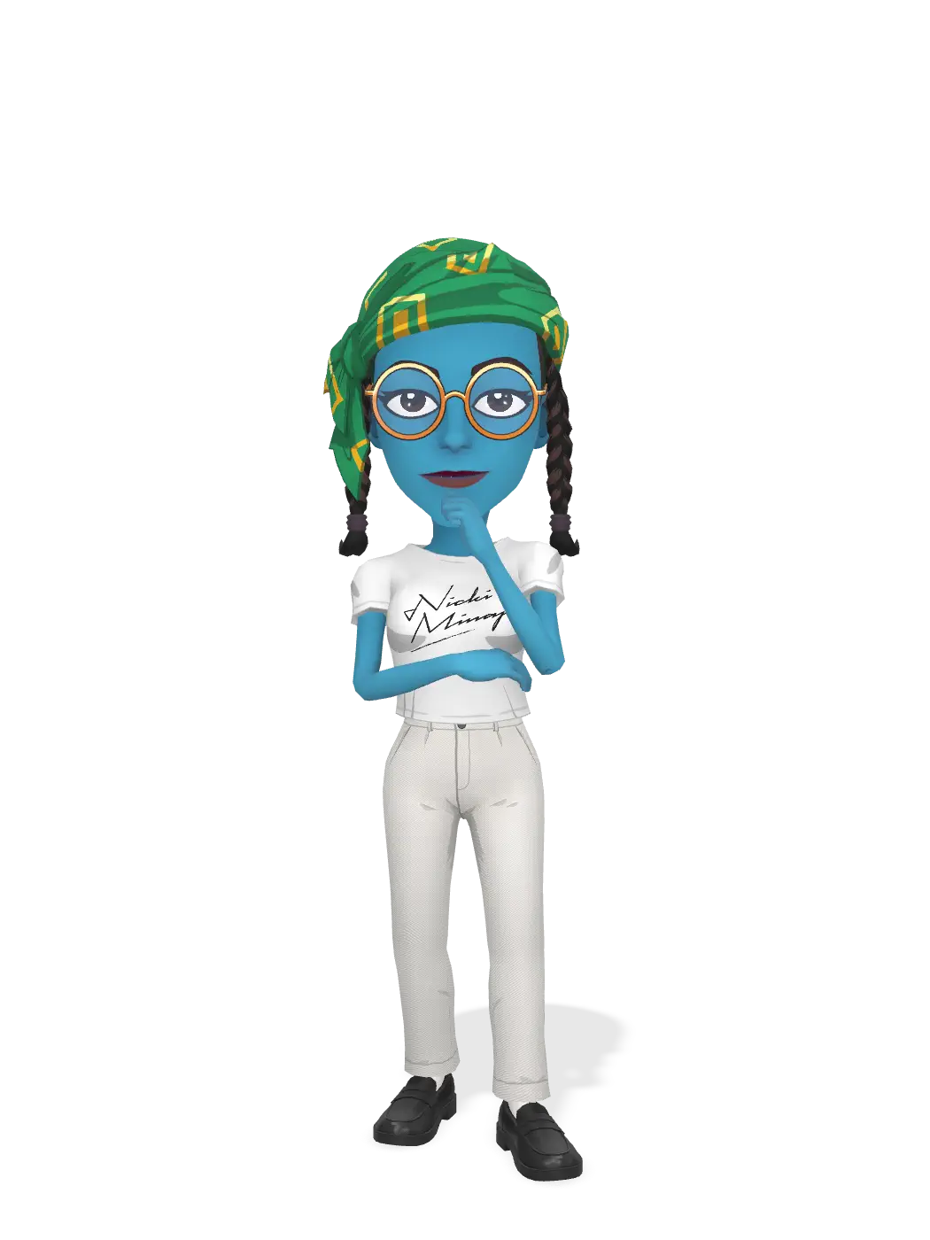 3D Bitmoji for valentinna313 avatar