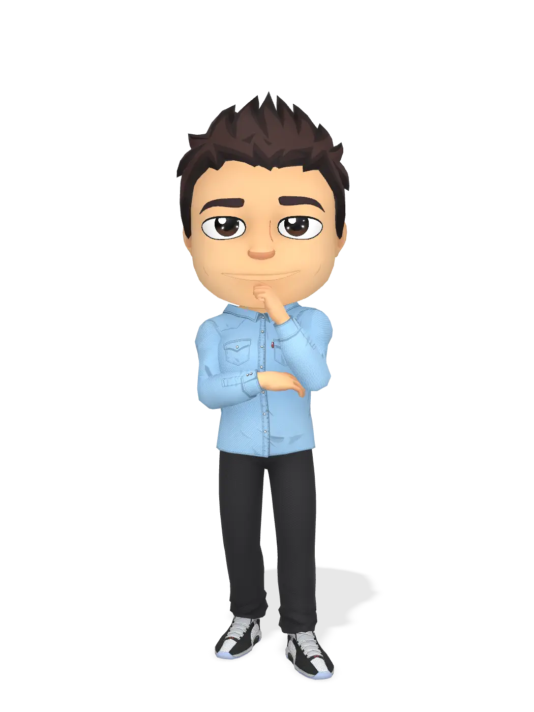 3D Bitmoji for mathiascharman avatar