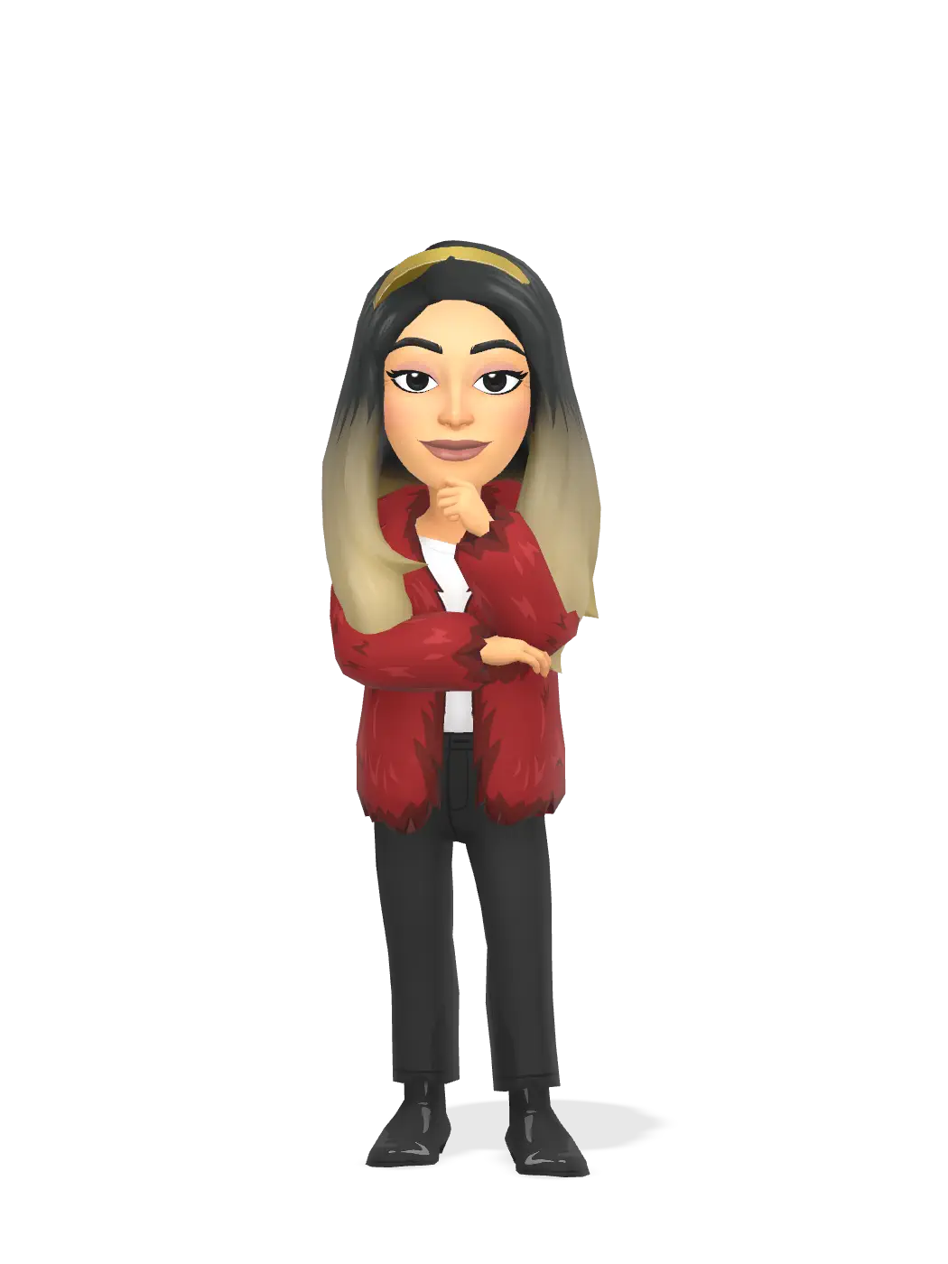 3D Bitmoji for nboora37 avatar