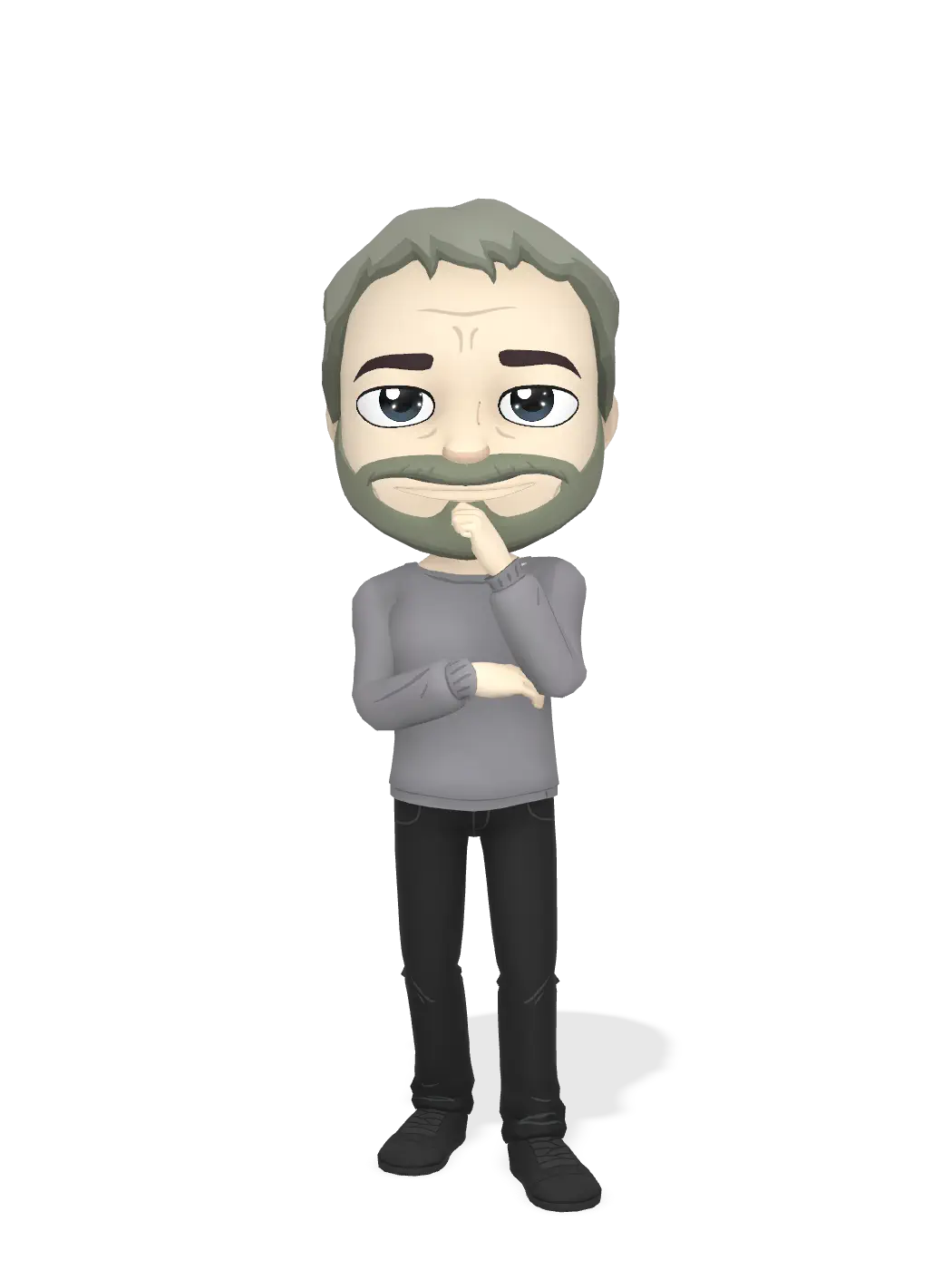 3D Bitmoji for frank.hardisty avatar