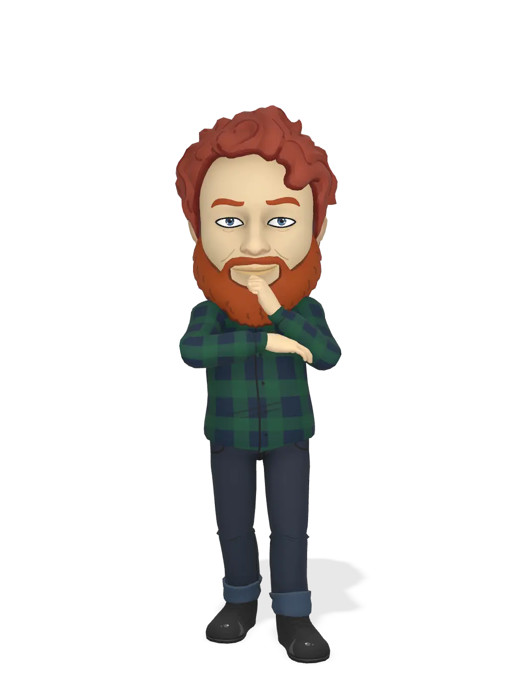 3D Bitmoji for timbersfc avatar