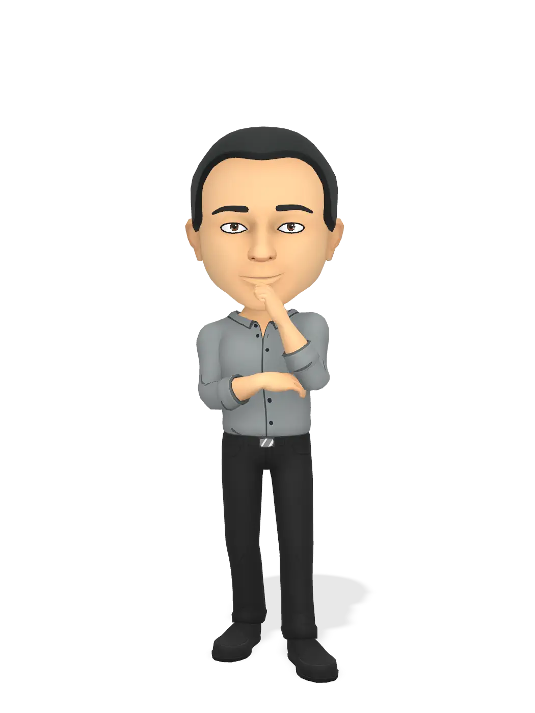 3D Bitmoji for hamzaelayoubi6 avatar