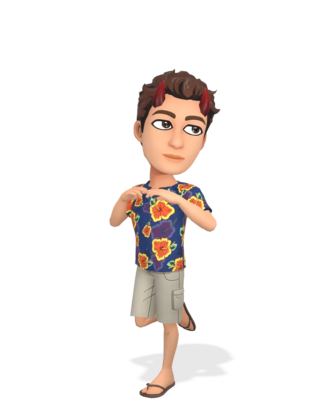 3D Bitmoji for kararepudge avatar