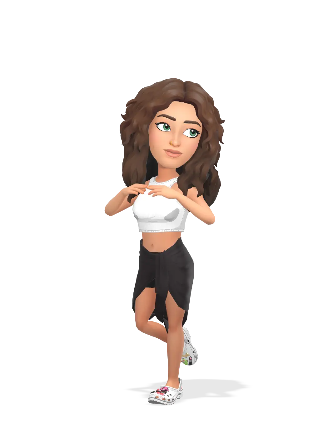 3D Bitmoji for samanthayarman avatar