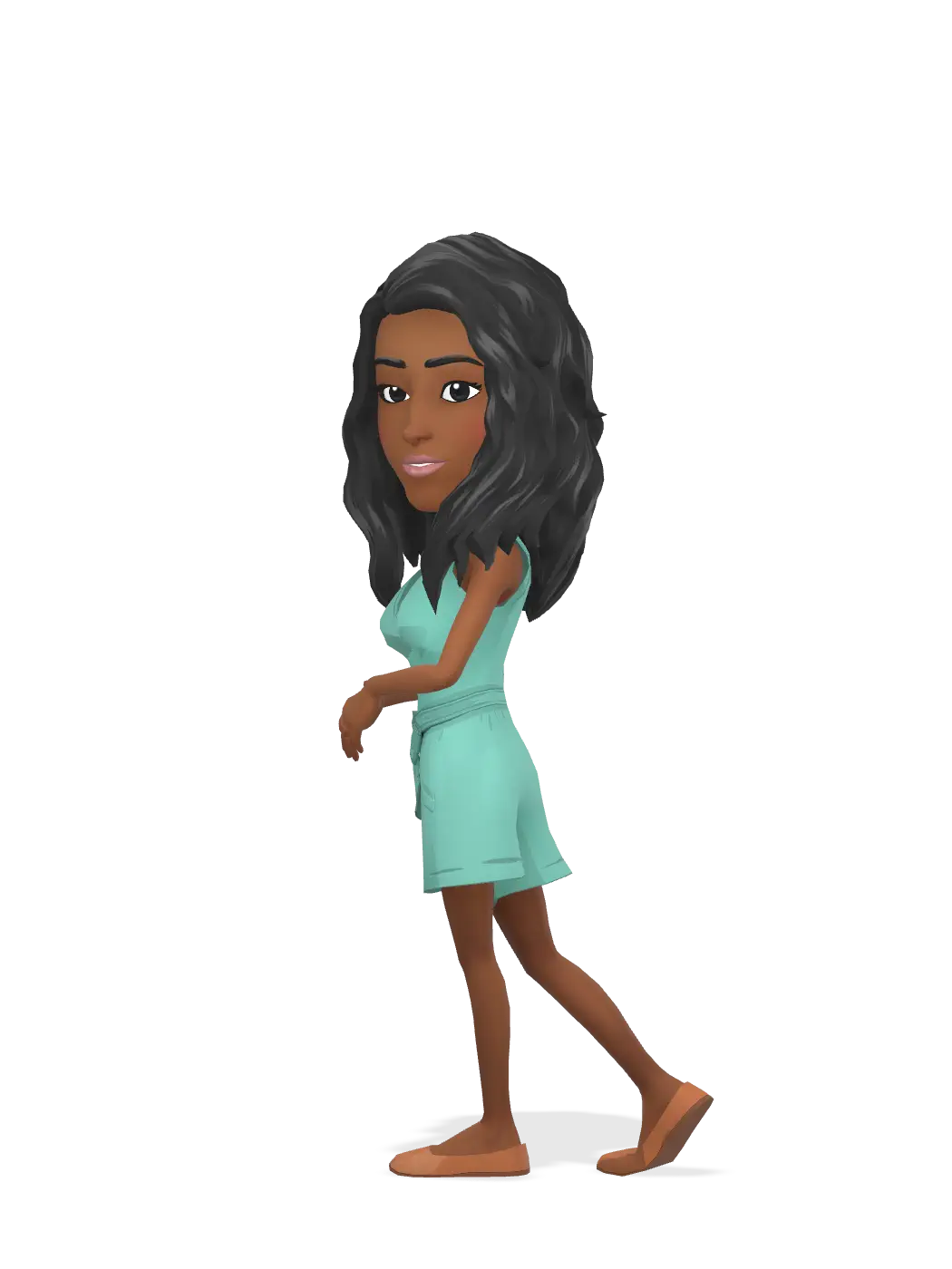 3D Bitmoji for thejayda_j avatar