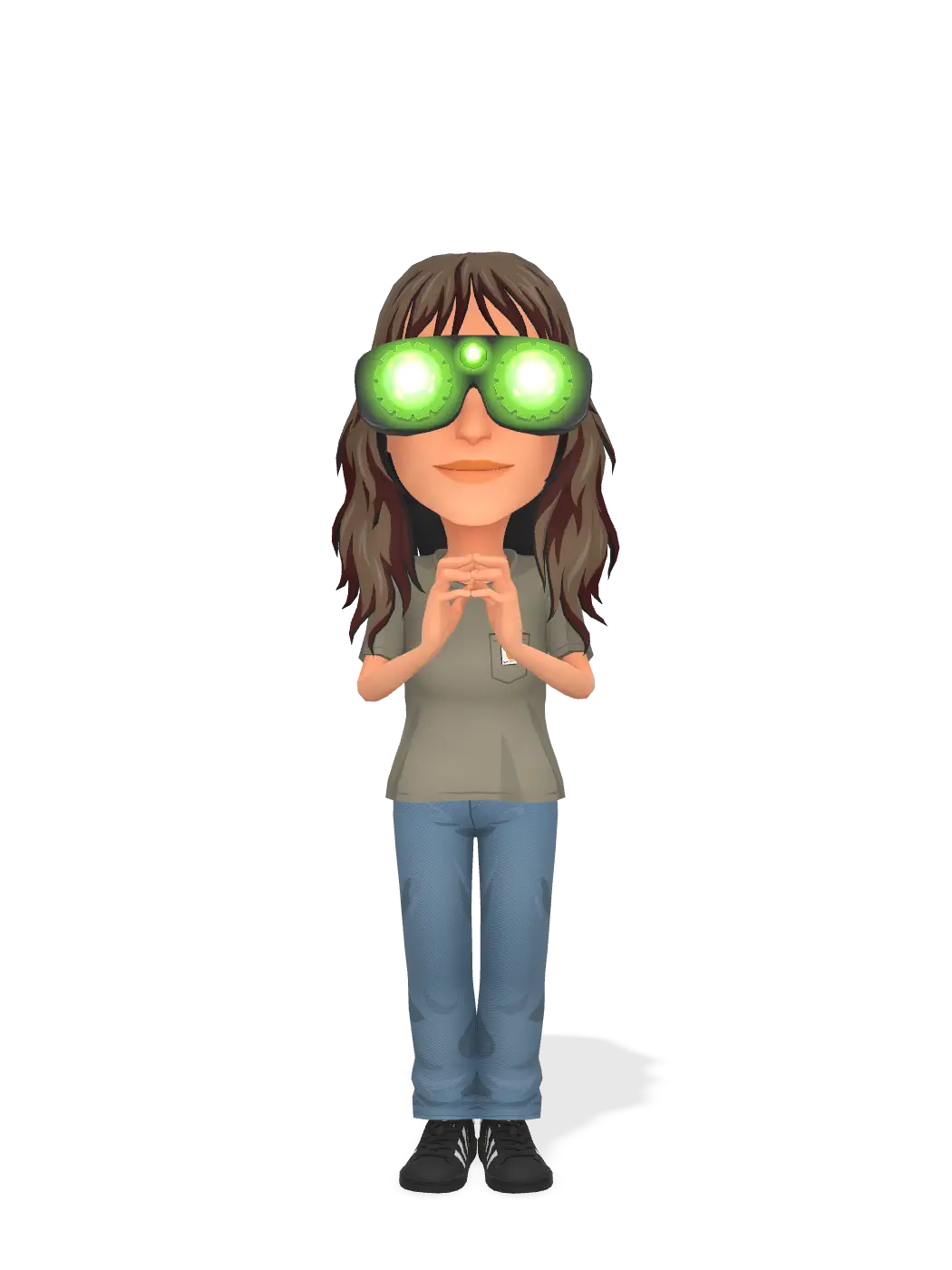 3D Bitmoji for lilou.schouten avatar