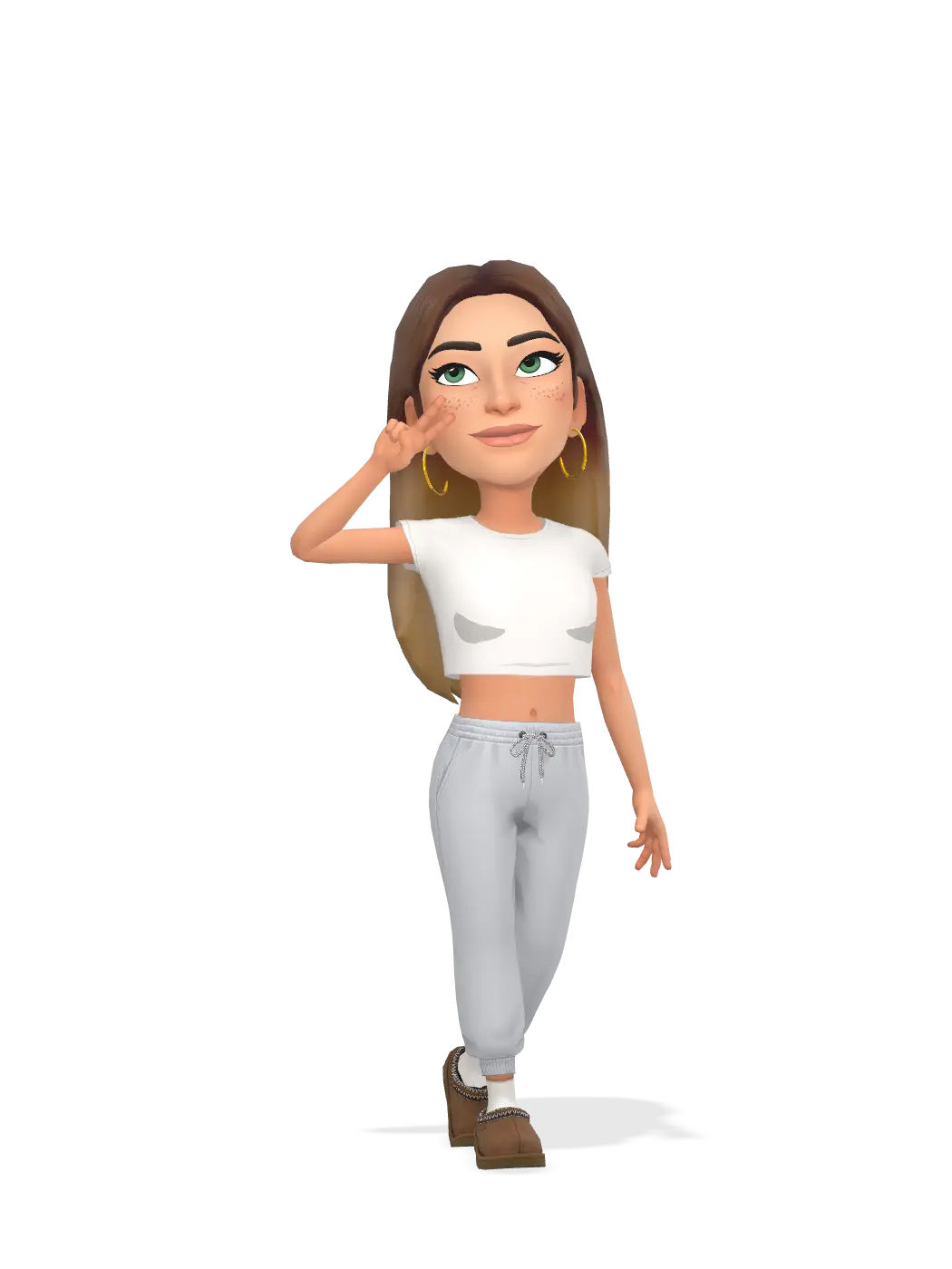 3D Bitmoji for megan.seitz avatar