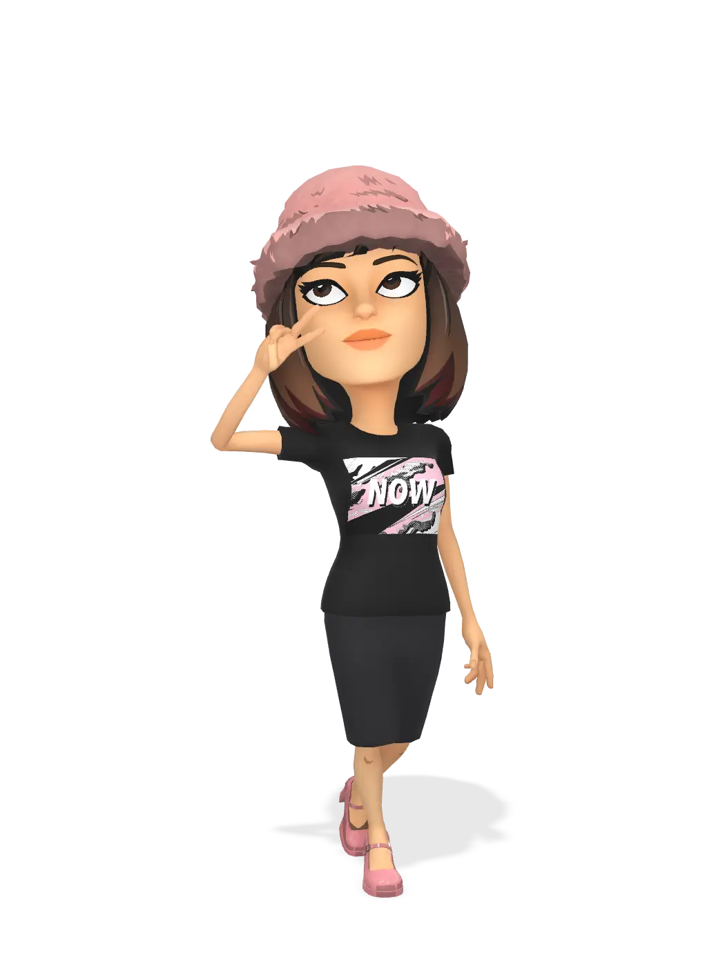3D Bitmoji for saffronwedding avatar
