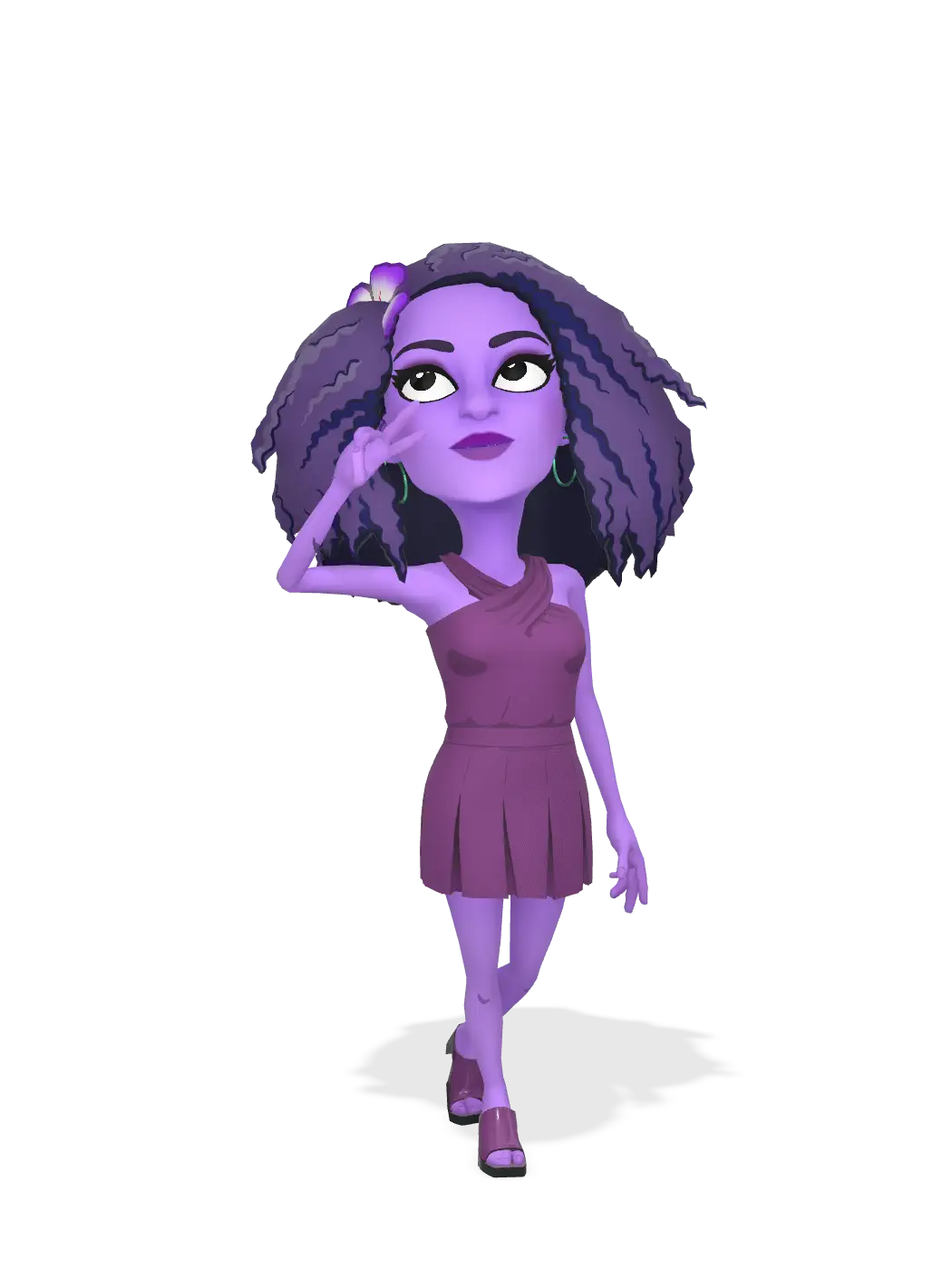 3D Bitmoji for fairouzlol avatar