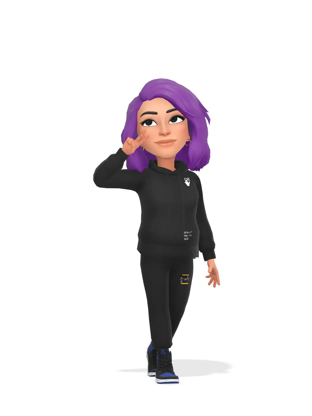 3D Bitmoji for alizefranco24 avatar